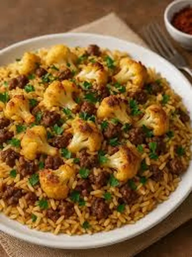 گل کلم پلو