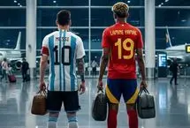 فینالیسمای آرژانتین - اسپانیا تحت تاثیر موشک‌ باران قطر