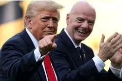 پاس گل به فدراسیون فوتبال با خودزنی ترامپ