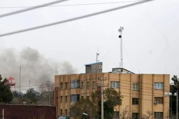 تصاویر؛  حمله هوایی به فرودگاه مشهد