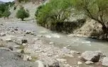 رودخانه جاجرود خشک شد
