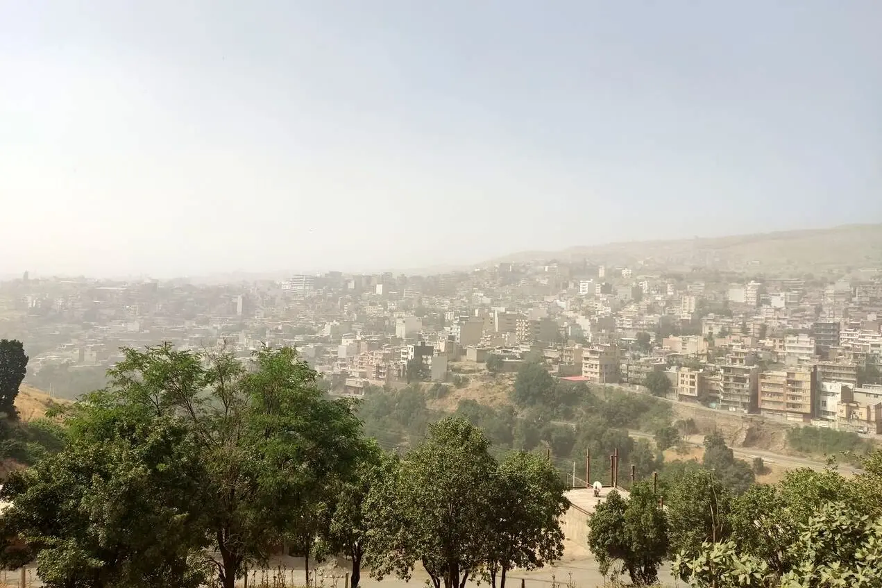 تصاویری از آلودگی شدید هوا در چالوس