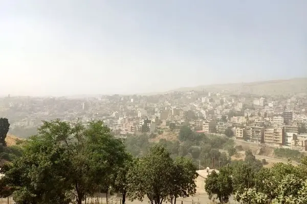 تصاویری از آلودگی شدید هوا در چالوس