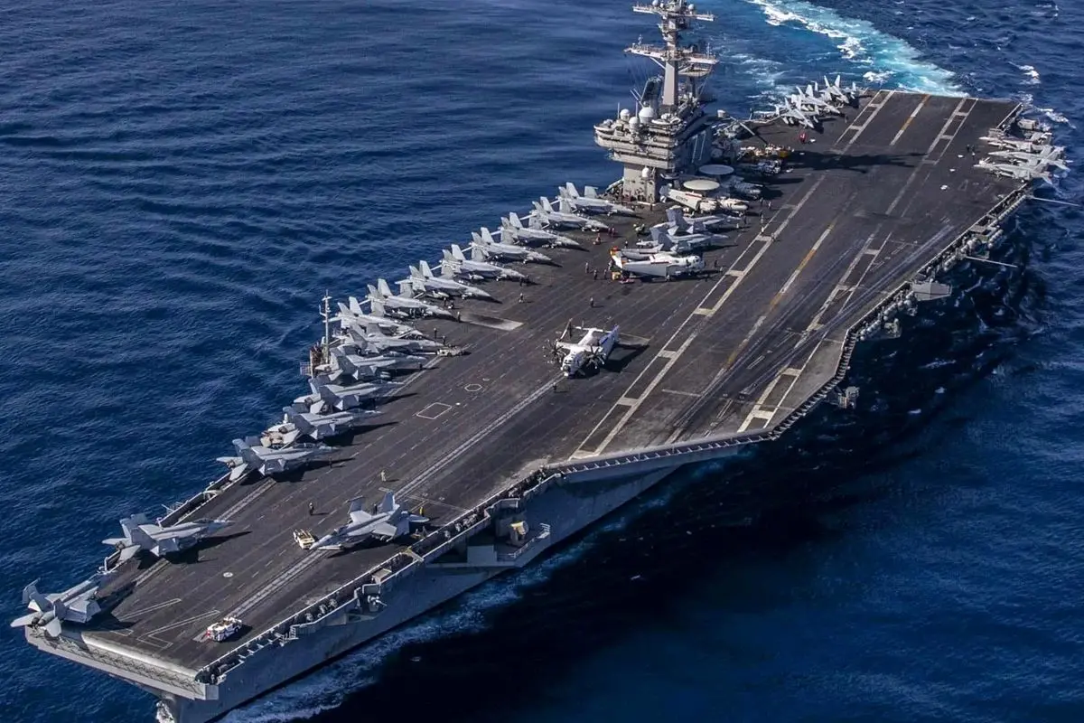 سومین ناو هواپیمابر آمریکا به منطقه اعزام می‌شود؟