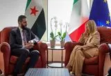 عکس؛ ملاقات با لبخند؛ خانم نخست وزیر با جولانی دیدار کرد
