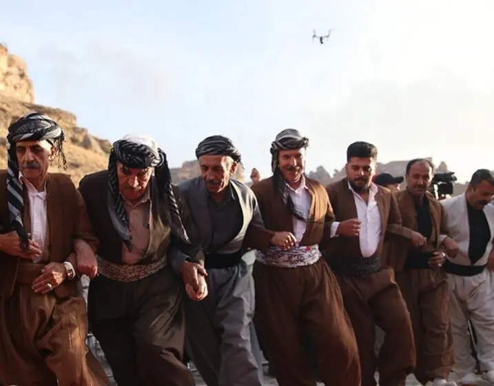 تصاویر؛ جشن «مهرگان» در غار کرفتو