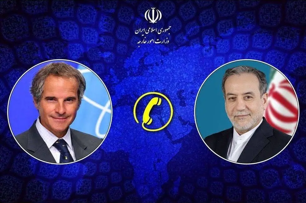 جزئیات تماس تلفنی عراقچی با گروسی/ آخرین تحولات پرونده هسته‌ای ایران بررسی شد
