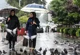باد شدید و باران در راه شمال استان تهران