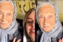 جنجال انتشار ویدئویی از پری امیرحمزه بازیگر قدیمی سینما و تلویزیون