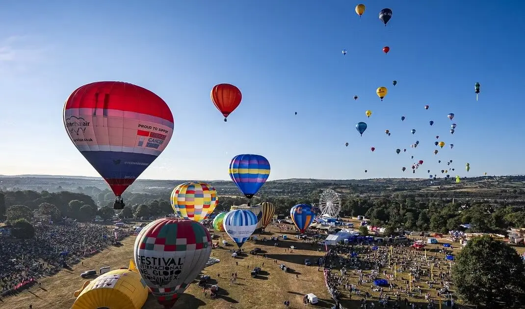 آسمان رنگارنگ در فستیوال بین‌المللی بالن