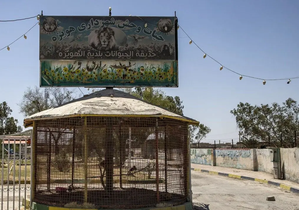 باغ‌وحش جنجالی در هویزه پلمب شد
