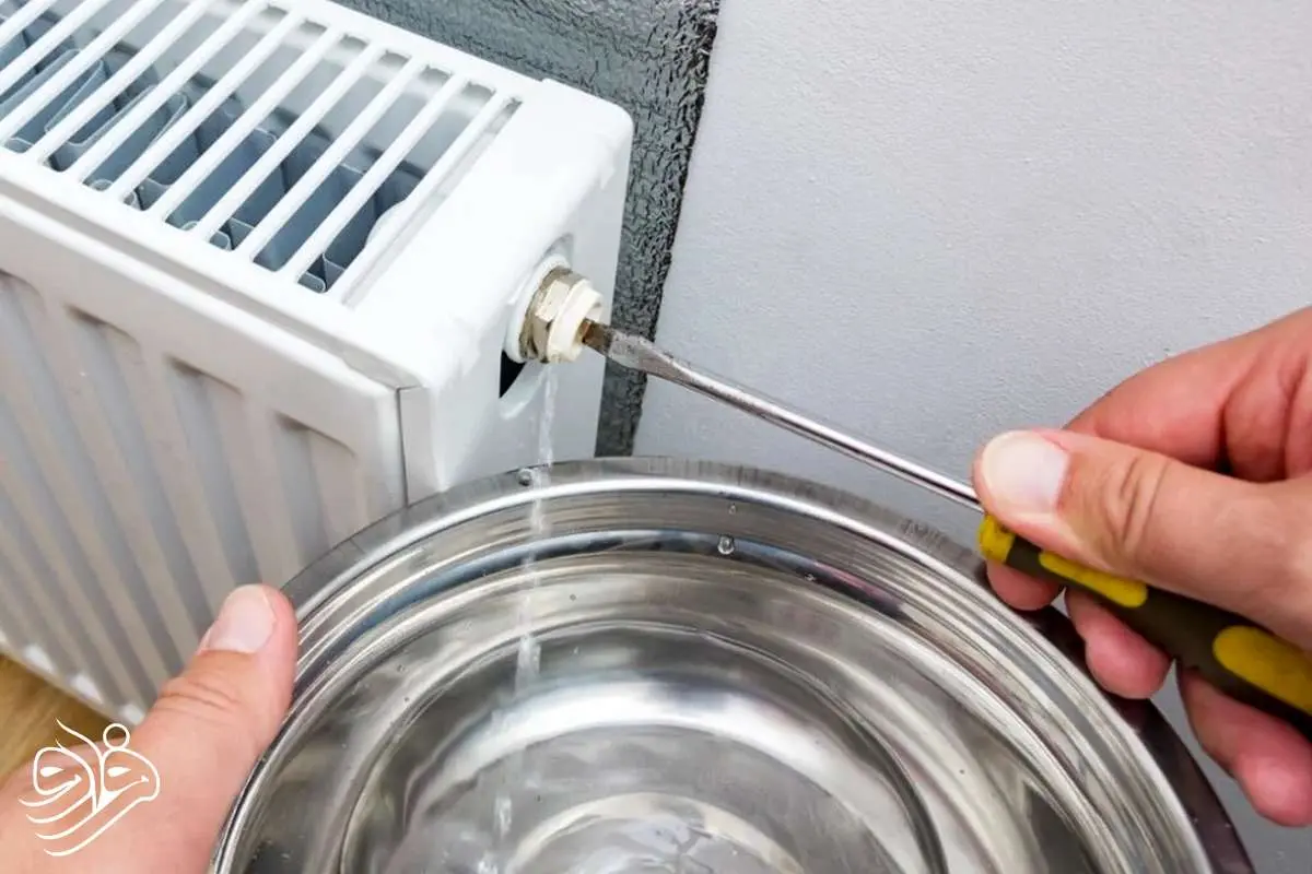 ۶ گام آسان برای هواگیری رادیاتور و شوفاژ