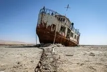 ببینید؛ سرعت گرفتن فرایند خشک شدن دریاچه ارومیه