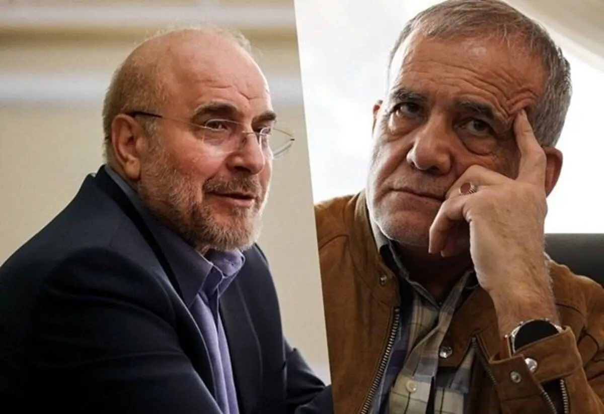 انتقاد کیهان از پزشکیان و قالیباف: به دشمن پالس ضعف می‌دهند