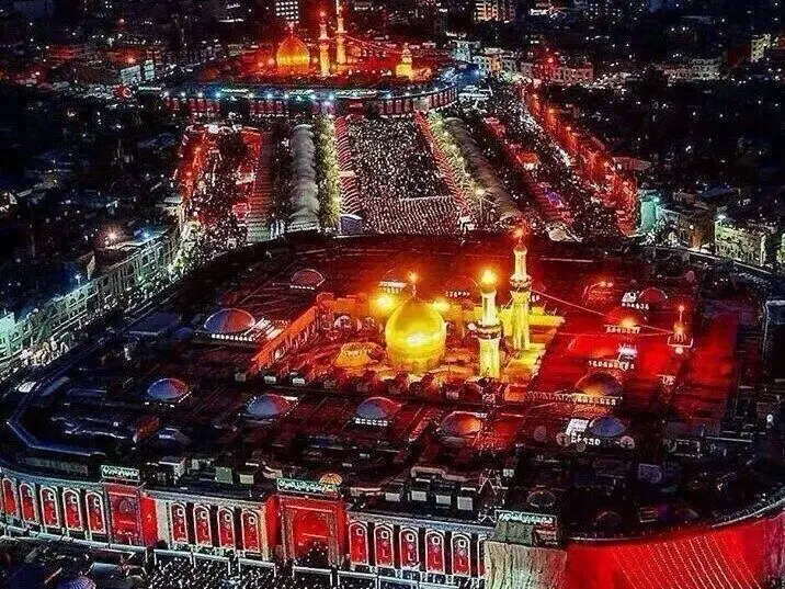 عزاداری روز تاسوعا در کربلا معلی