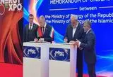 امضای تفاهم‌نامه همکاری میان وزیر نیروی ایران و وزیر انرژی بلاروس