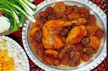 خوشمزه‌ترین مرغ آلویی را با این روش درست کنید! 


