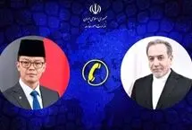 جزئیات گفت‌وگوی تلفنی وزرای امور خارجه ایران و اندونزی
