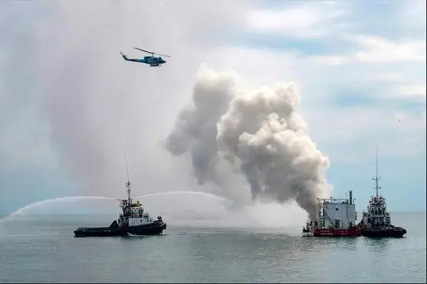اوکراین مدعی شد: دو کشتی روسی حامل تسلیحات ایران را در دریای خزر هدف قرار دادیم