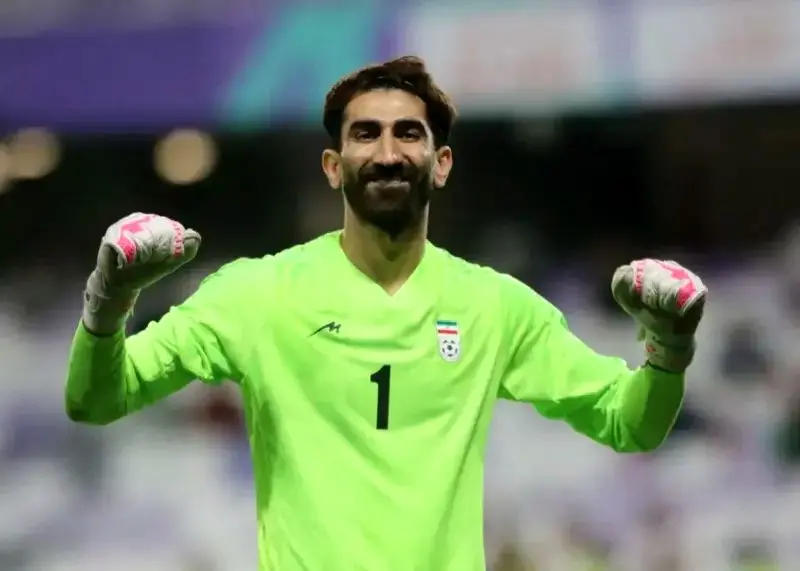 بیرانوند به سمت سه رقمی شدن در بازی‌های ملی