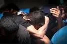 لحظه بازداشت اراذل و اوباش مسلح در نوشهر