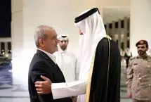 پزشکیان با امیر قطر دیدار کرد