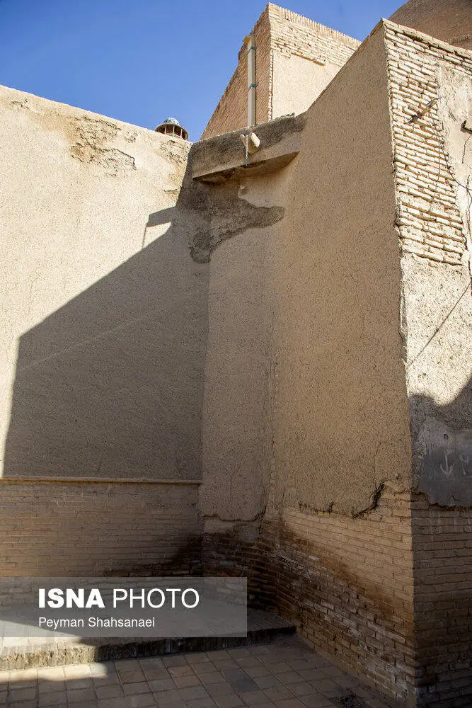 تصاویر؛ فرونشست در مسجد جامع اصفهان 10