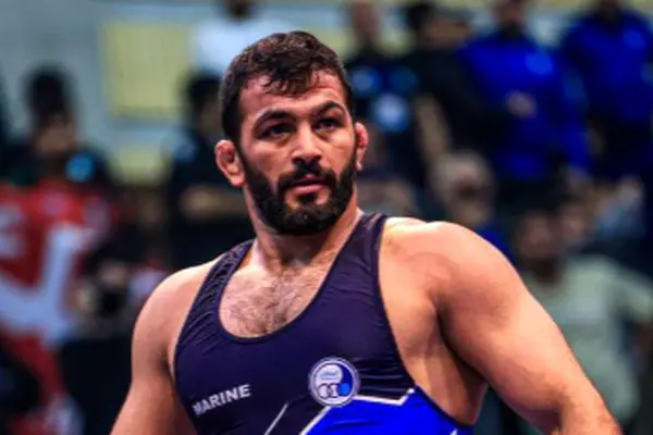 ببینید؛ پیروزی حسن یزدانی مقابل گلیج در فینال کشتی آزاد