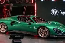 رونمایی از خاص‌ترین نسخه آلفارومئو 33 استراداله با رنگ سبز درباری