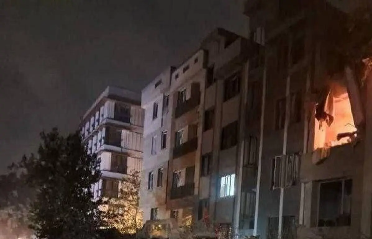 تصاویر جدید از خانه شهید طهرانچی بعد از اصابت موشک