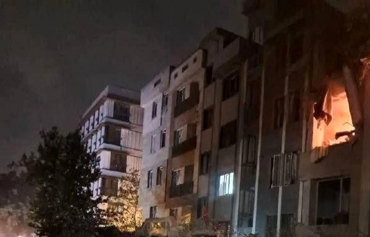تصاویر جدید از خانه شهید طهرانچی بعد از اصابت موشک