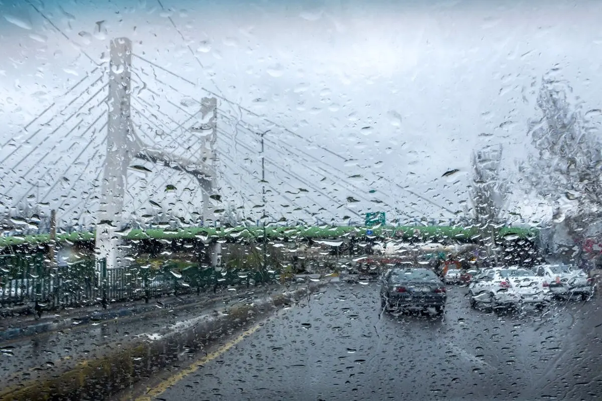 باران و برف در ۲۰ استان