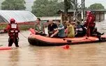 گوانگشی چین زیر آب رفت