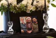 عکس؛ لبخند فرزند علی لاریجانی در تابوت