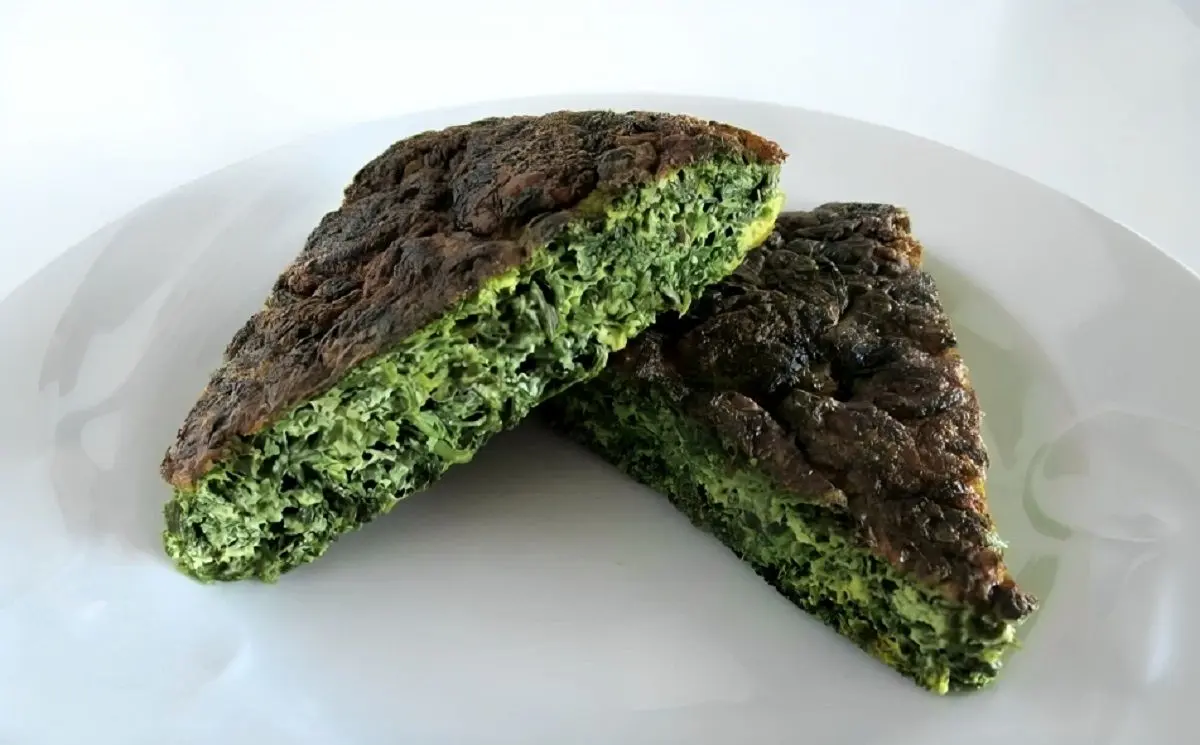 طرز تهیه یک وعده سبک و خوشمزه با اسفناج 