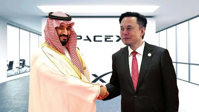 ببینید؛ دیدار ایلان ماسک با بن‌سلمان 