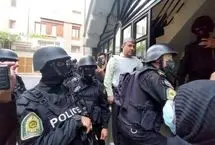 لحظه انتقال گروگان‌گیر خیابان ولیعصر تهران توسط پلیس نوپو