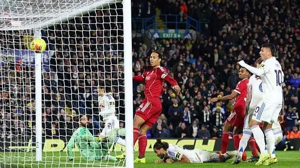 تساوی ۳-۳ لیدز مقابل لیورپول؛ ناکامی قرمزها تمام نمی‌شود!