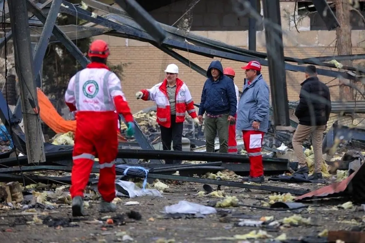 تصاویر تازه از حملات هوایی به یک منطقه مسکونی در تهران