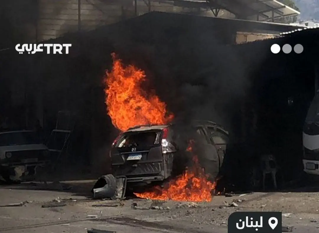 اسرائیل خودروی فرمانده حماس را در طرابلس هدف قرار داد