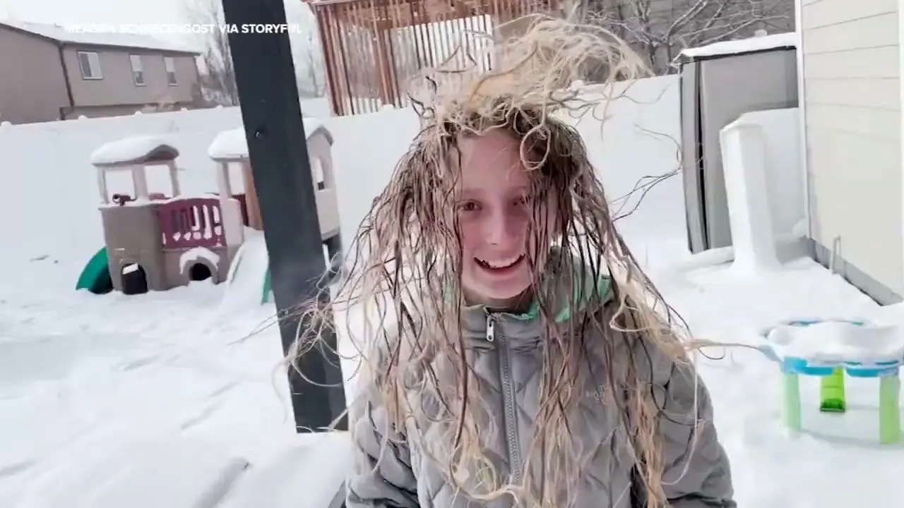 اینجا موهایتان یخ می‌بندد