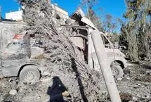 تصاویری از حمله به منطقه زیباشهر شیراز