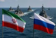 رزمایش مشترک ایران و روسیه در دریای عمان 