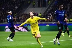 اینتر 1-2 بودوگلیمت؛ حذف وحشتناک نماینده ایتالیا از لیگ قهرمانان

