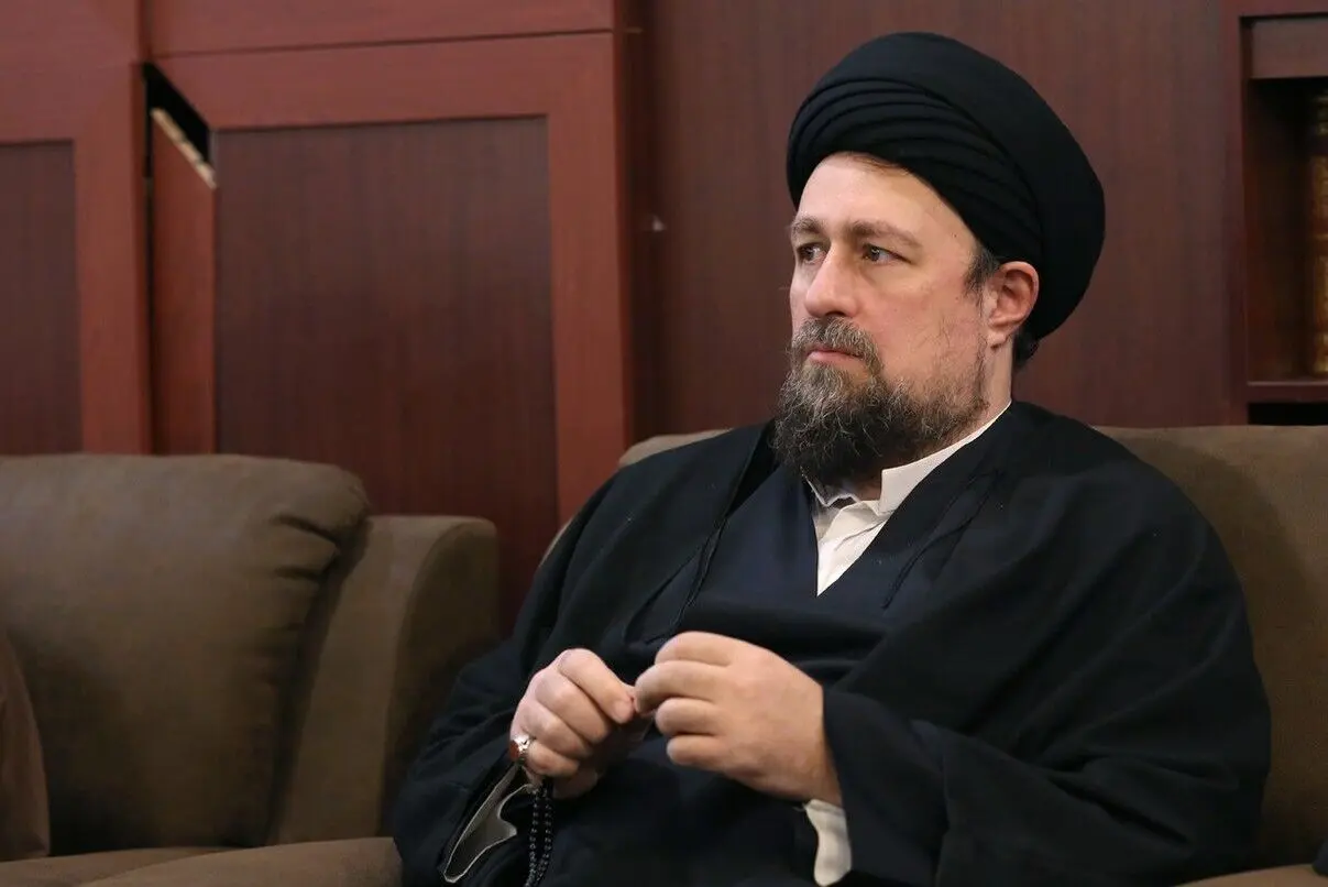 بازدید سیدحسن خمینی از ساختمان شیشه‌ای صداوسیما