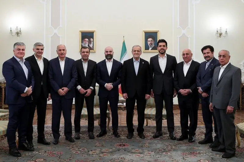 دیدار پزشکیان 