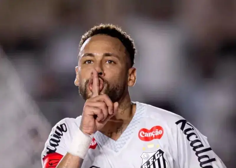 شادی گل جنجالی نیمار به افتخار وینیسیوس