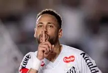 شادی گل جنجالی نیمار به افتخار وینیسیوس