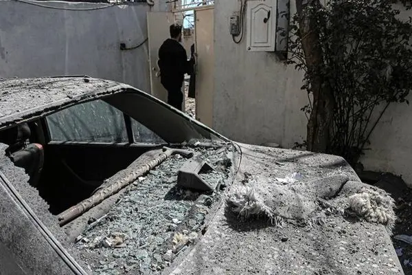 تصاویر؛ خسارات حملات به کرمانشاه