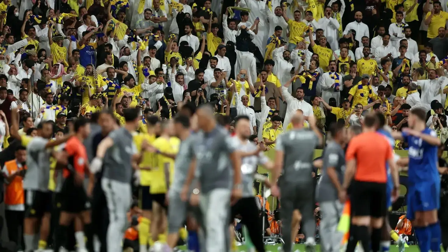 درگیری میان تماشاگران النصر و الهلال